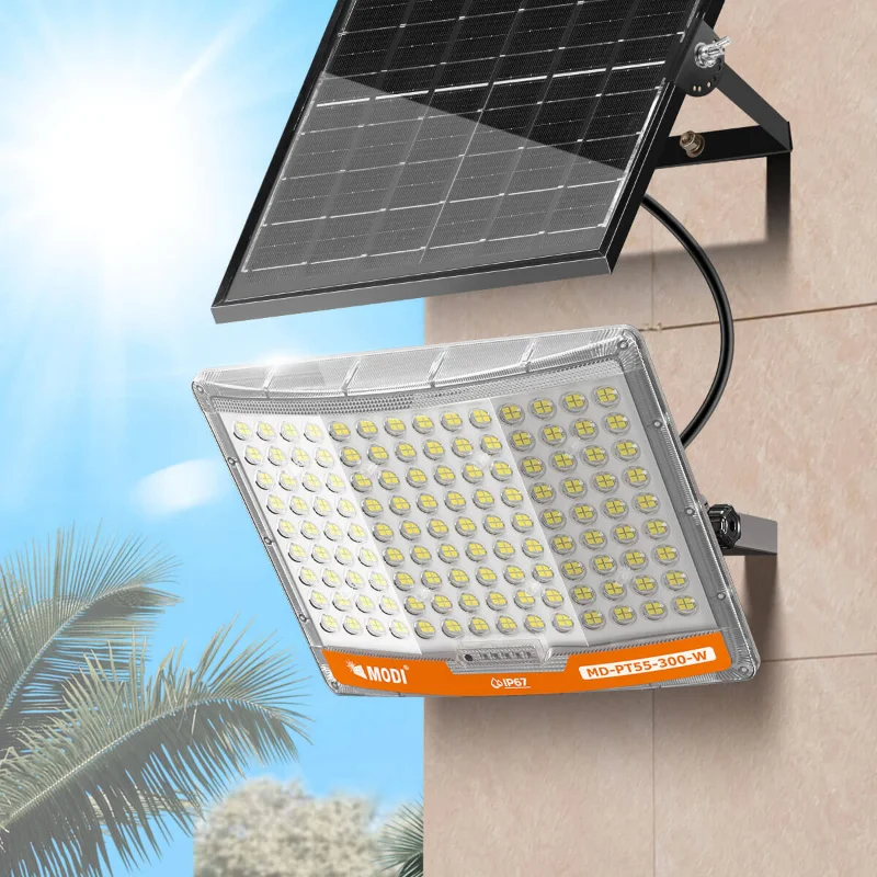 ส่องสว่างโลกของคุณ: โคมไฟฟลัดไลท์พลังงานแสงอาทิตย์ Modi Solar ซีรีส์ PT – ประสิทธิภาพสูง ทนทาน และส่องสว่างได้ทุกมุม
